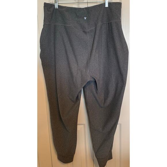 Old Navy high rise Go-Dry Active power soft joggers  xxl gray - Picture 3 of 5